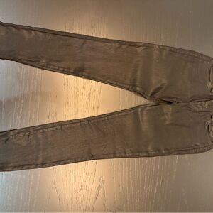 J Brand Coated Black Denim Jeans